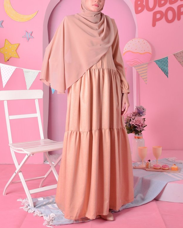 Dress Cassia - Thai Tea