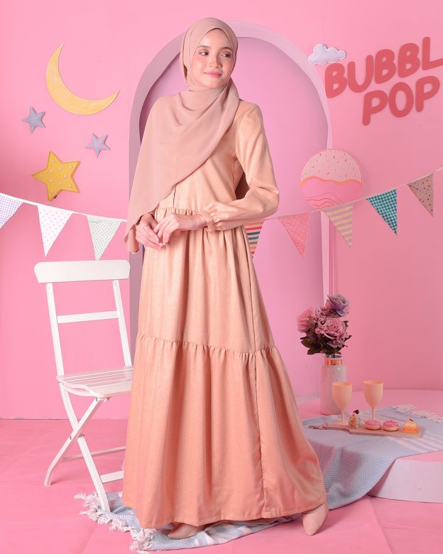 Dress Cassia - Thai Tea