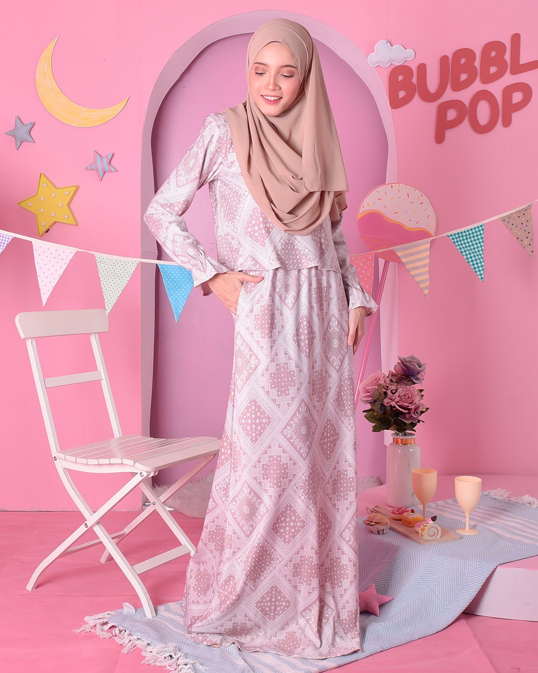 Dress Catalia - Couture Pink