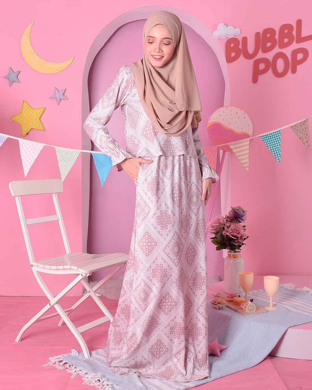 Dress Catalia - Couture Pink