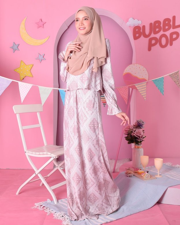 Dress Catalia - Couture Pink
