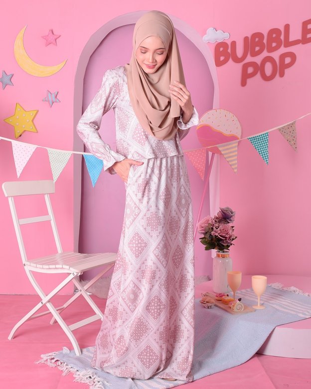 Dress Catalia - Couture Pink