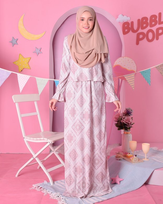 Dress Catalia - Couture Pink