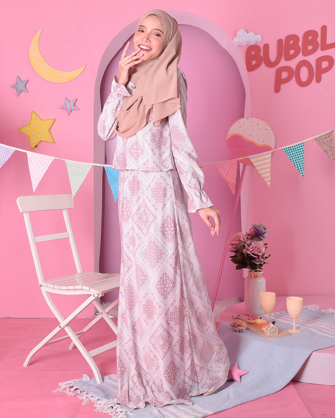 Dress Catalia - Couture Pink