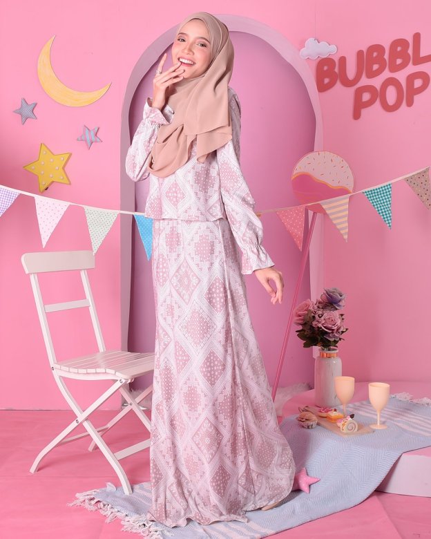 Dress Catalia - Couture Pink