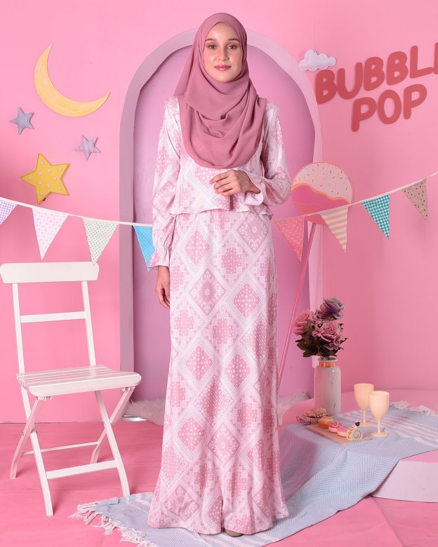 Dress Catalia - Dolce Pink
