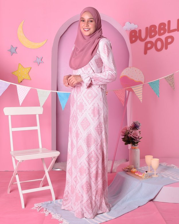 Dress Catalia - Dolce Pink