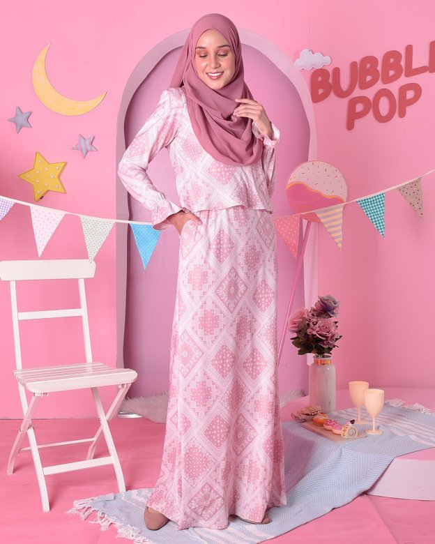 Dress Catalia - Dolce Pink