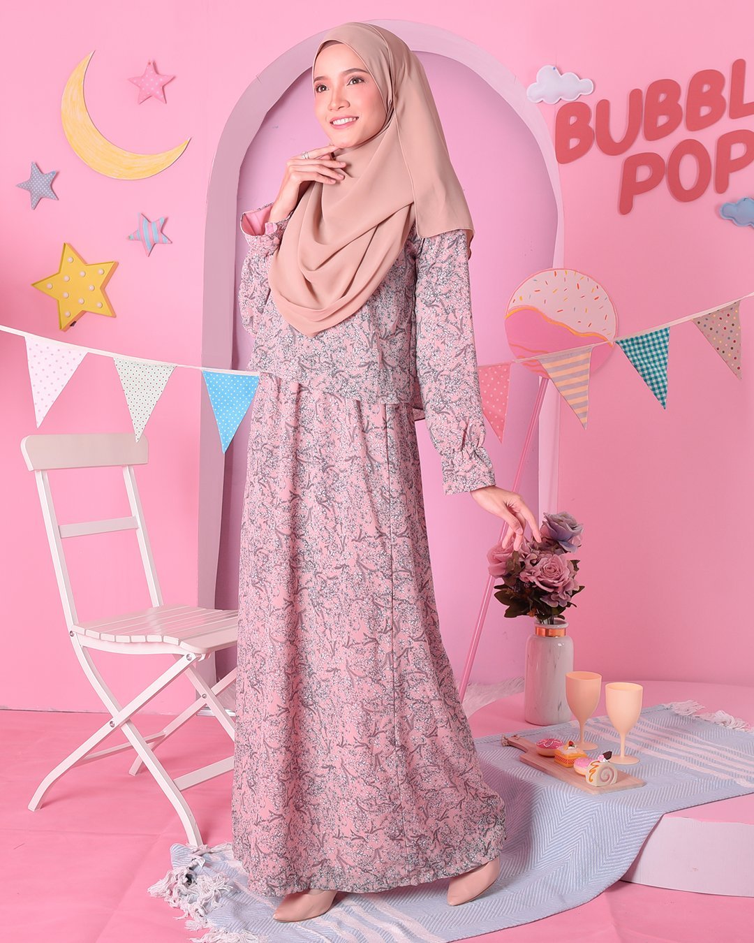 Dress Ceila - Lolita Pink