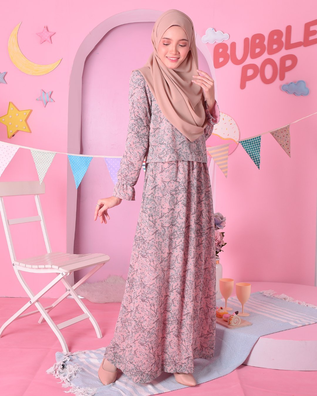 Dress Ceila - Lolita Pink
