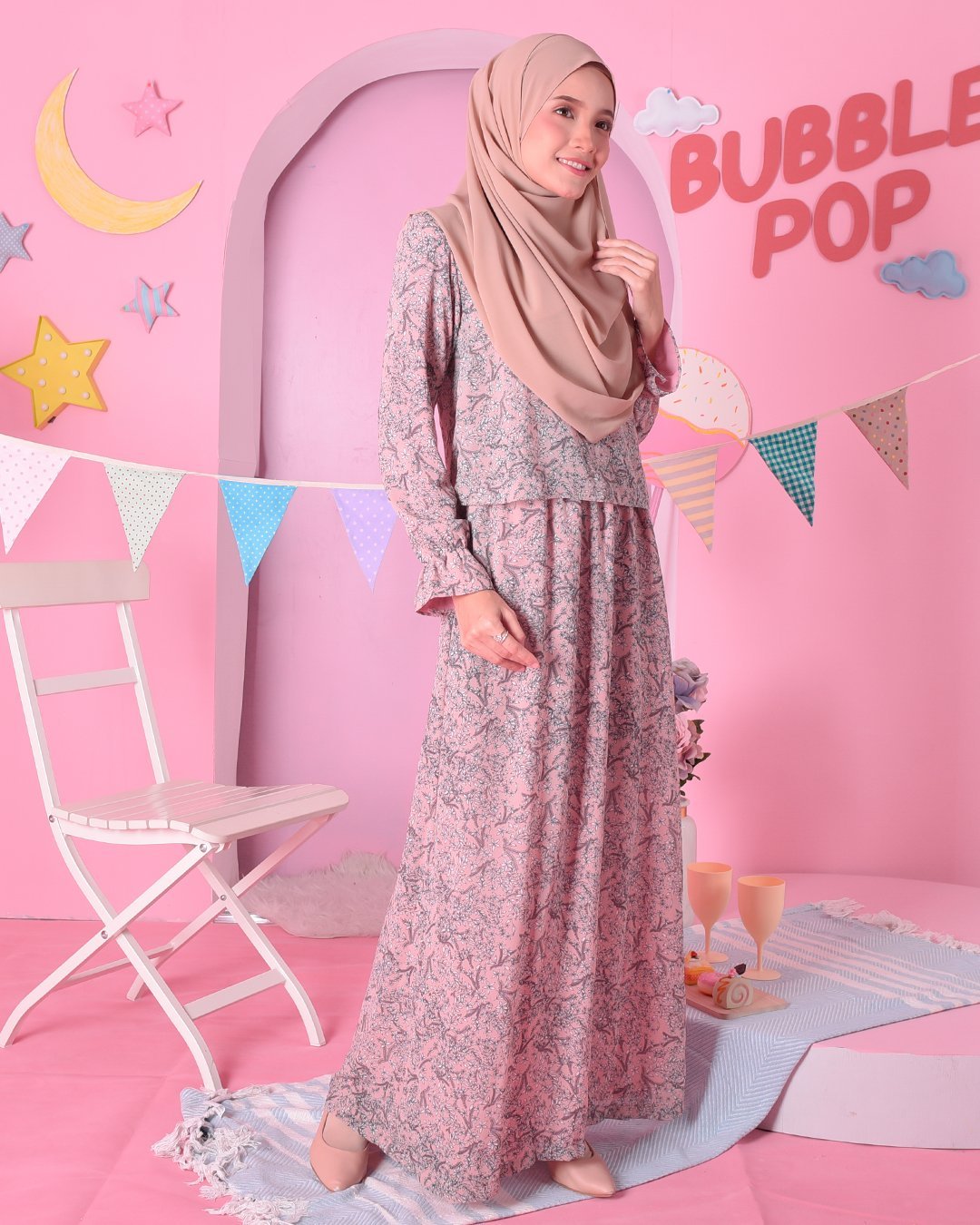 Dress Ceila - Lolita Pink