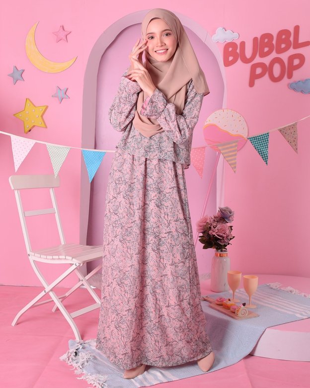 Dress Ceila - Lolita Pink