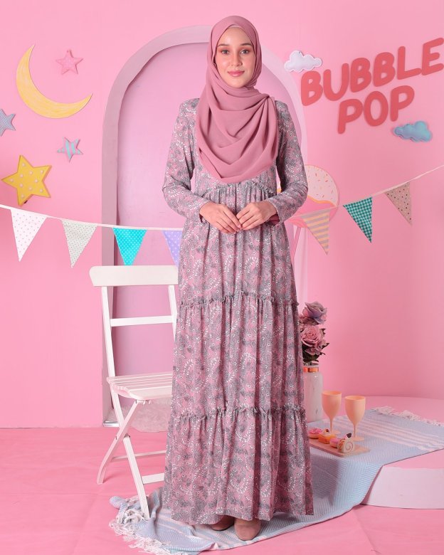 Dress Cheryl - Berry Pink