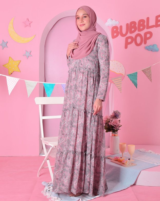 Dress Cheryl - Berry Pink