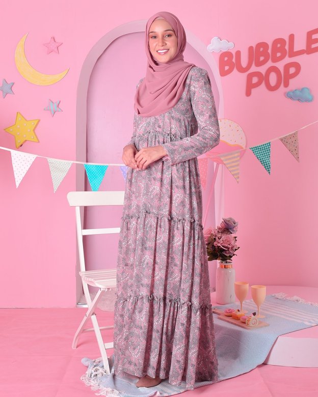 Dress Cheryl - Berry Pink