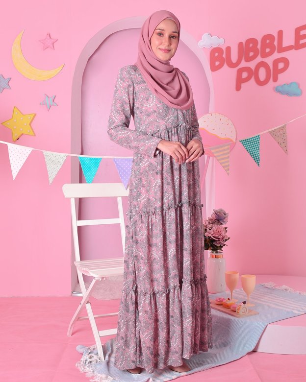 Dress Cheryl - Berry Pink