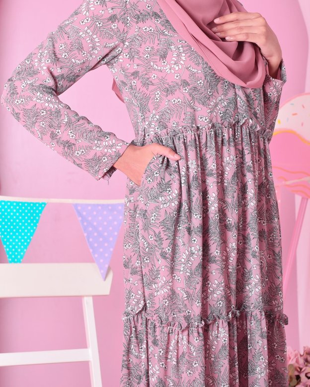 Dress Cheryl - Berry Pink