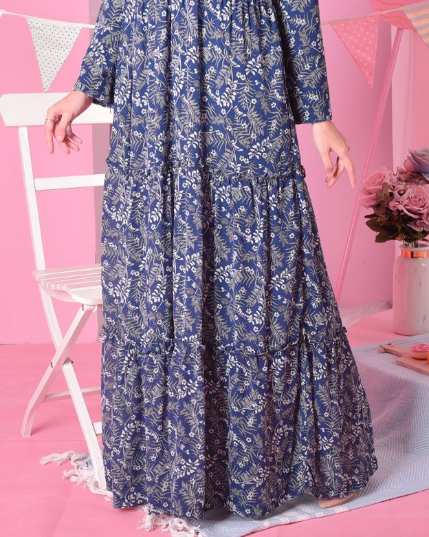 Dress Cheryl - Navy Blue