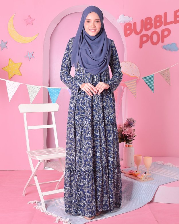 Dress Cheryl - Navy Blue