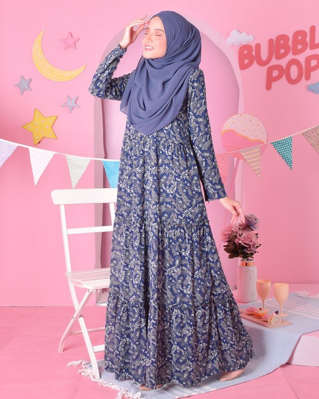 Dress Cheryl - Navy Blue