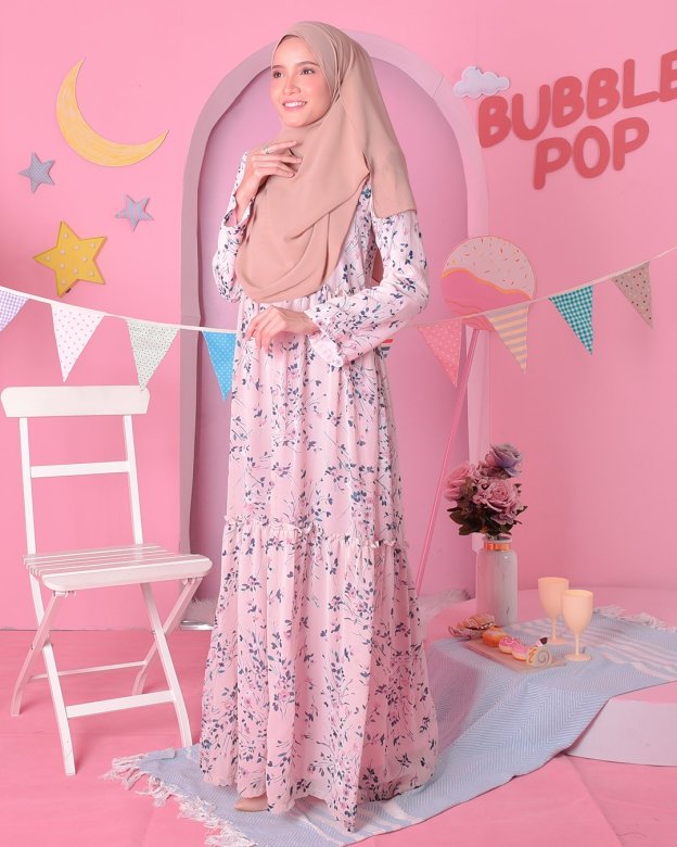 Dress Chrysty - Fiore Pink