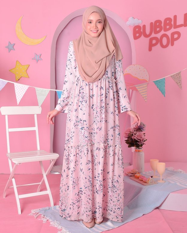 Dress Chrysty - Fiore Pink