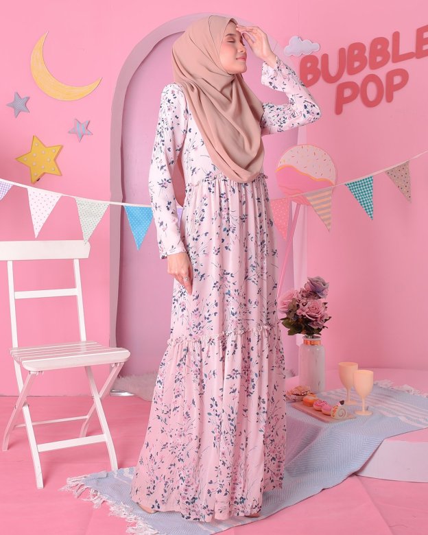 Dress Chrysty - Fiore Pink