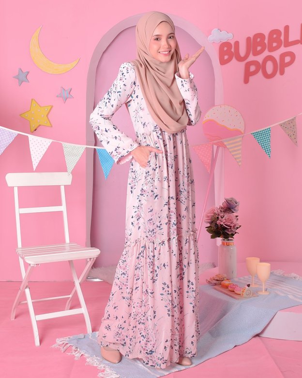Dress Chrysty - Fiore Pink