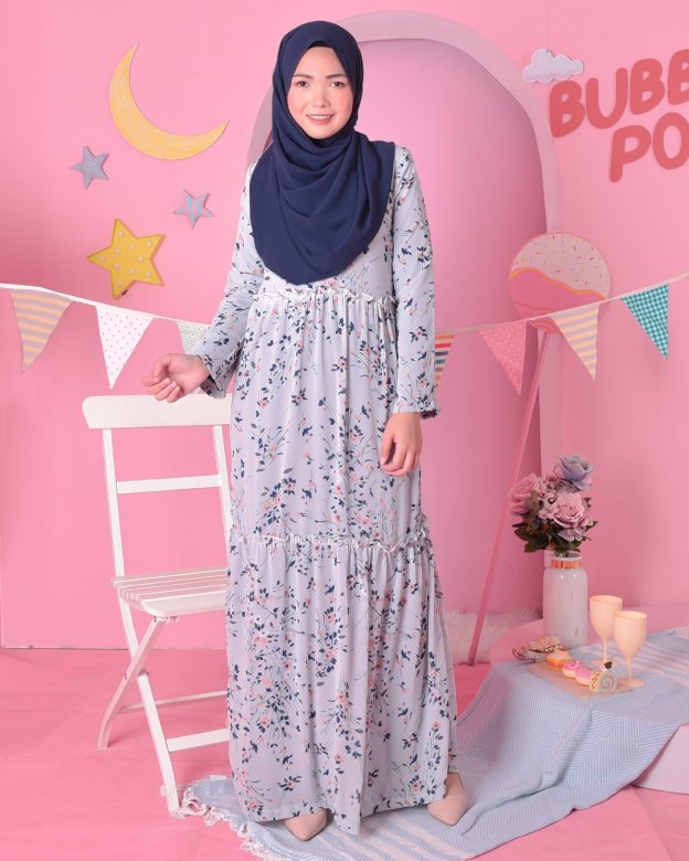 Dress Chrysty - Viva Blue