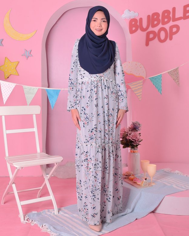 Dress Chrysty - Viva Blue