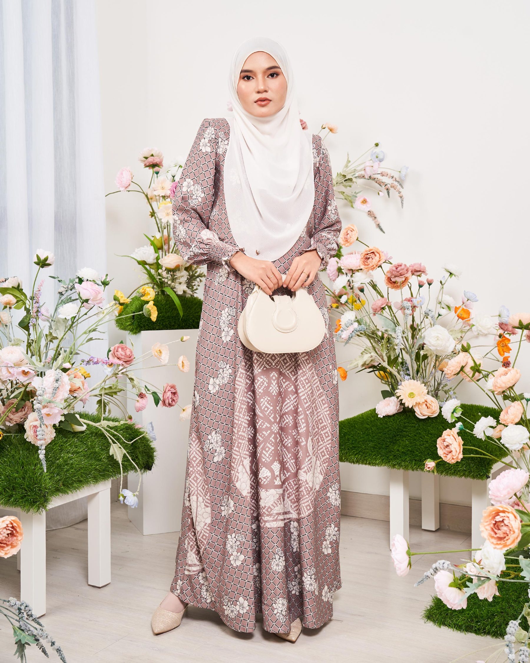 Dress Emilie - Matte Bronze
