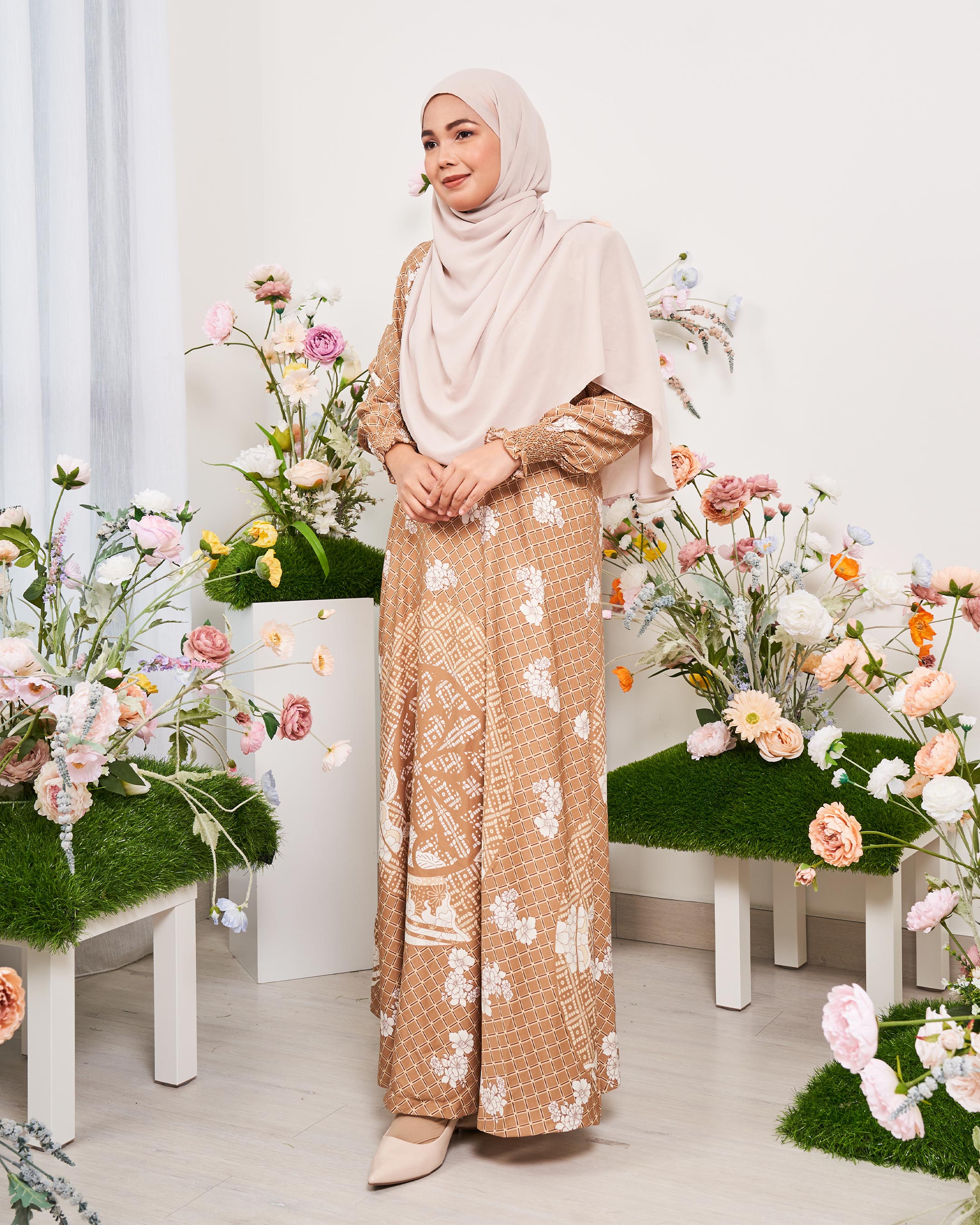 Dress Emilie - Tortilla Brown