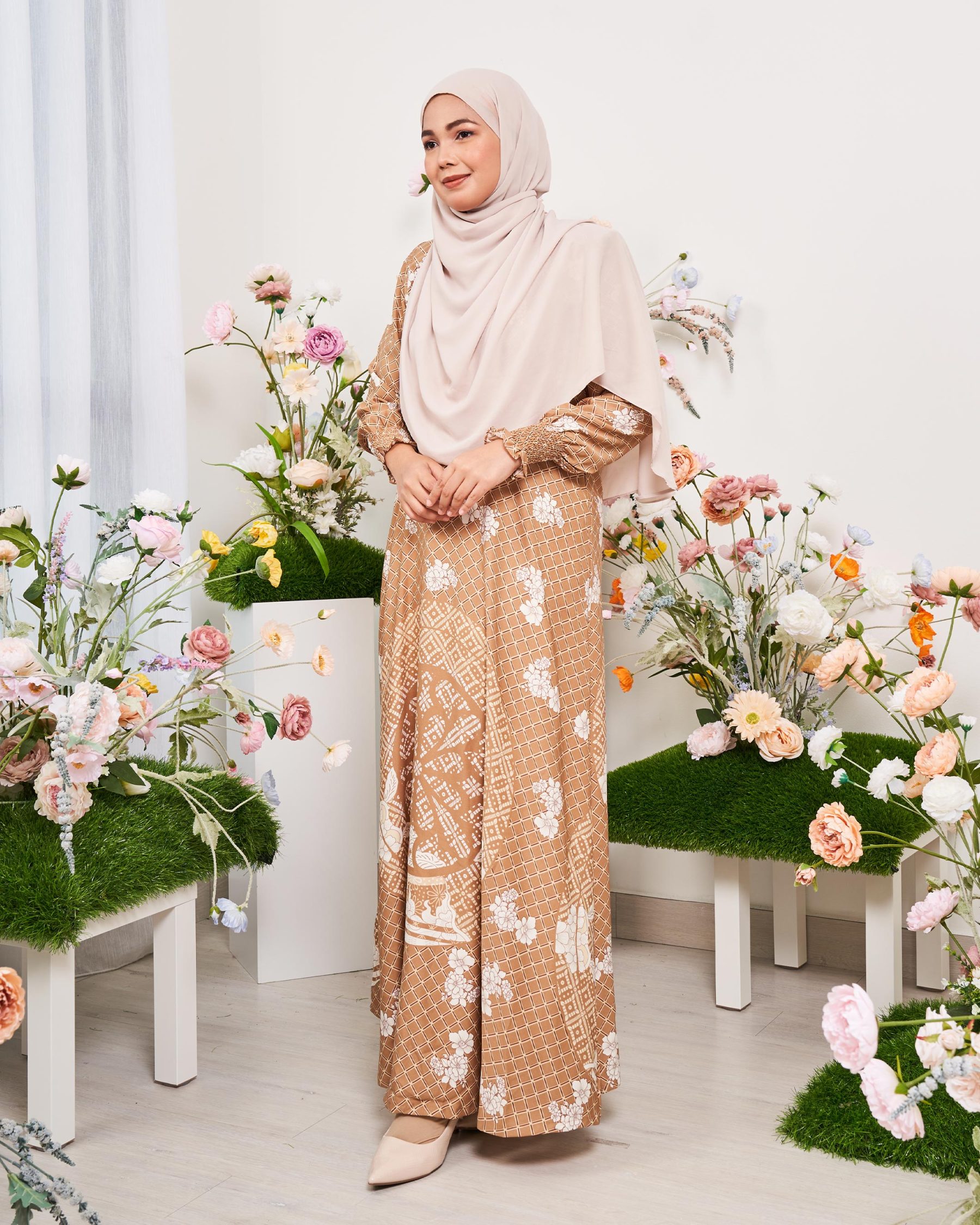 Dress Emilie - Tortilla Brown
