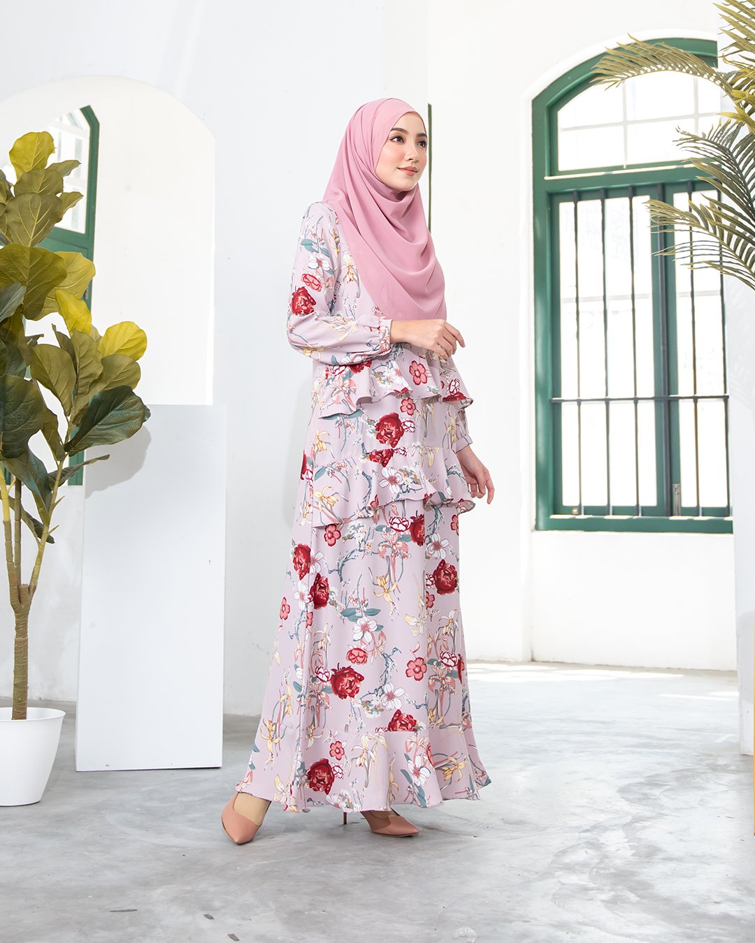 Dress Farryn - Thistle Purple