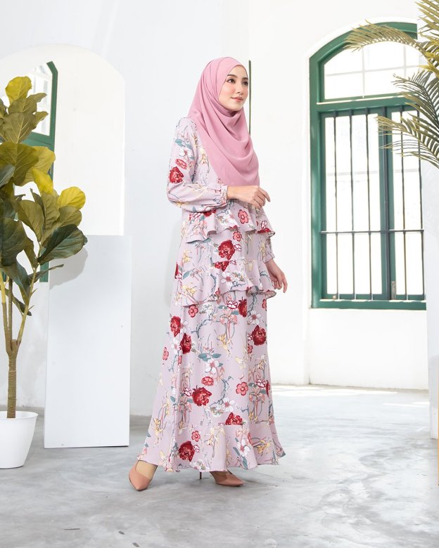 Dress Farryn - Thistle Purple