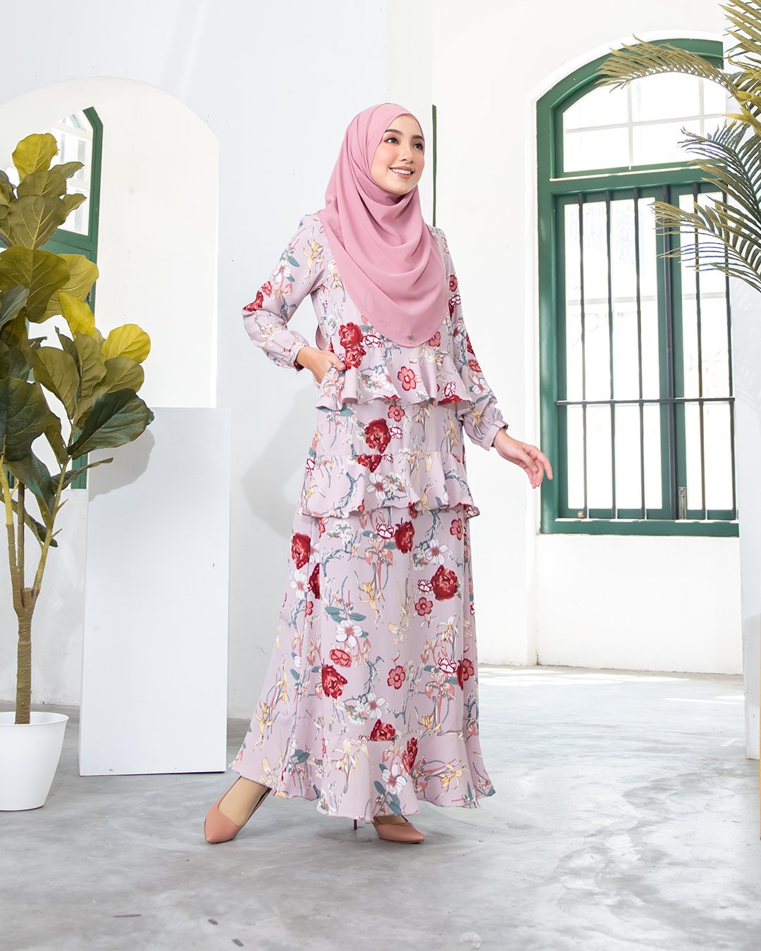 Dress Farryn - Thistle Purple
