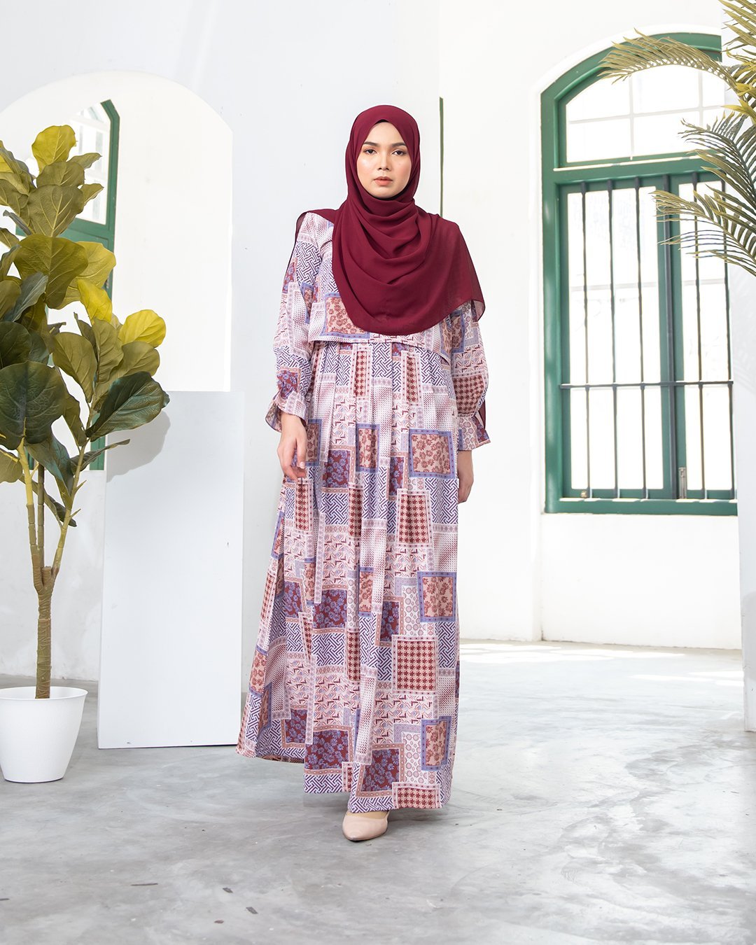 Dress Felicia - Cayenne Wheat