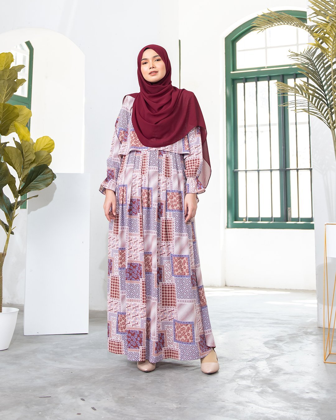 Dress Felicia - Cayenne Wheat