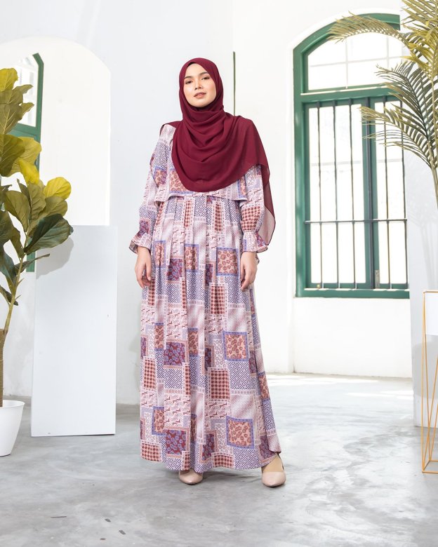 Dress Felicia - Cayenne Wheat