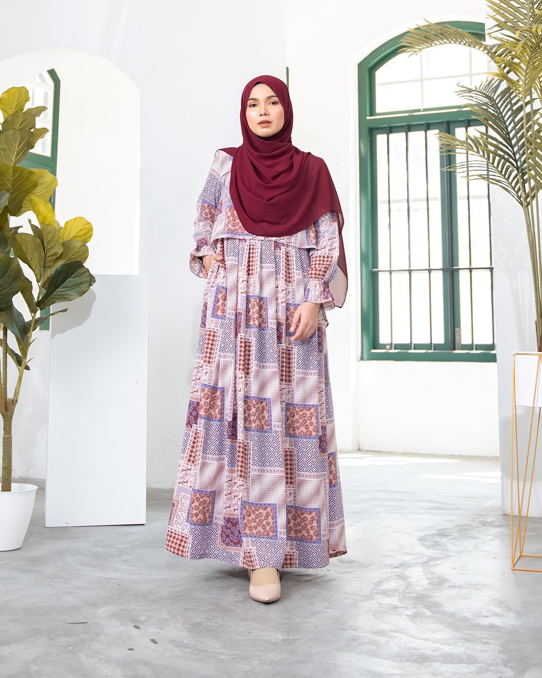 Dress Felicia - Cayenne Wheat