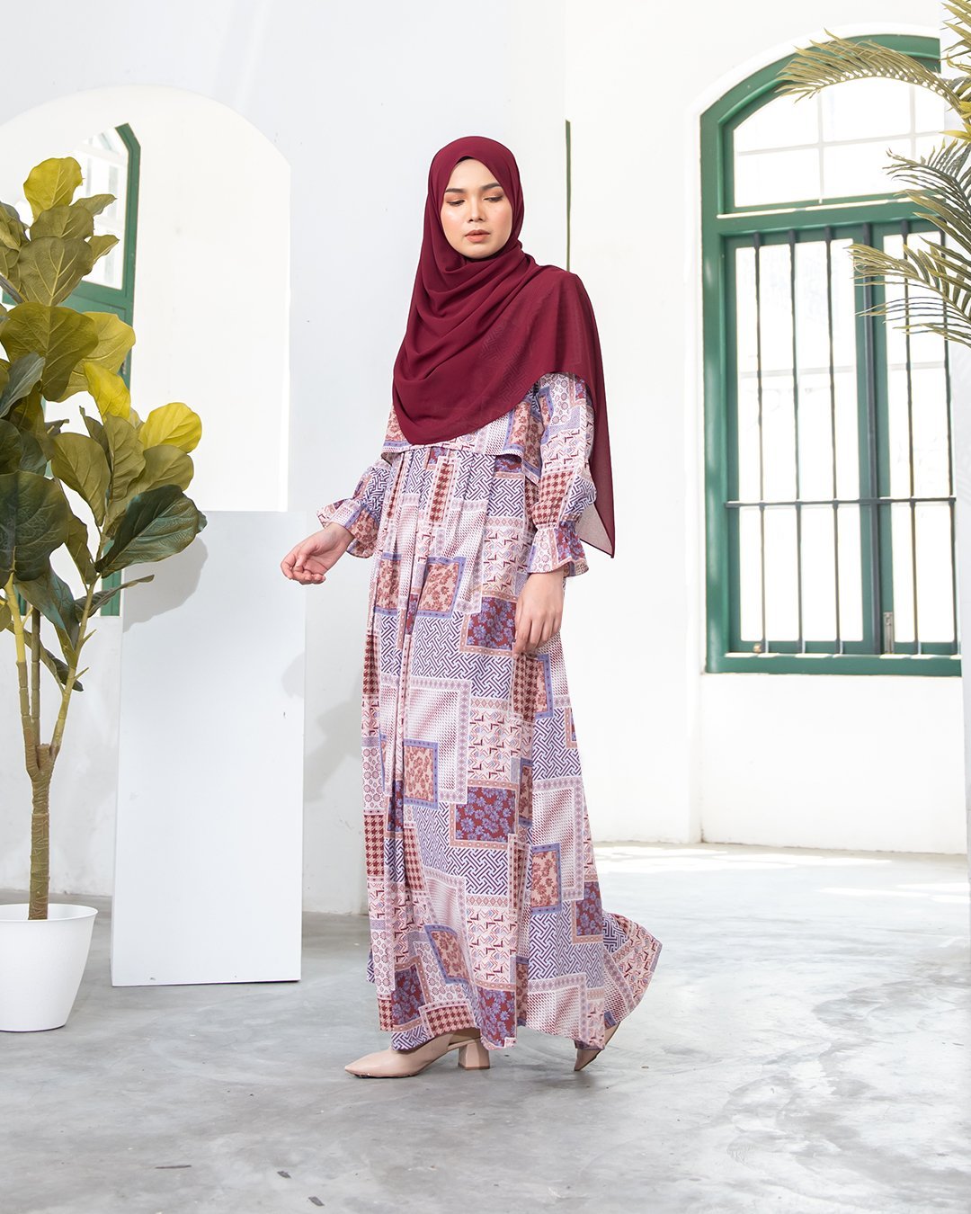 Dress Felicia - Cayenne Wheat