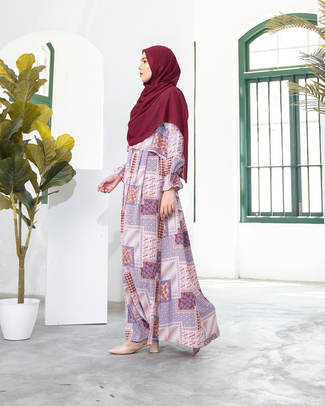 Dress Felicia - Cayenne Wheat