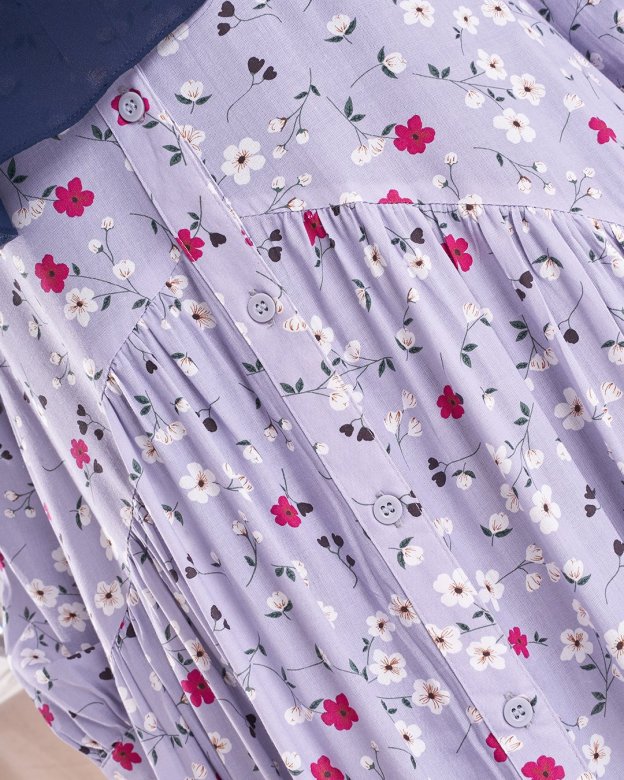 Dress Homey Harita - Light Indigo