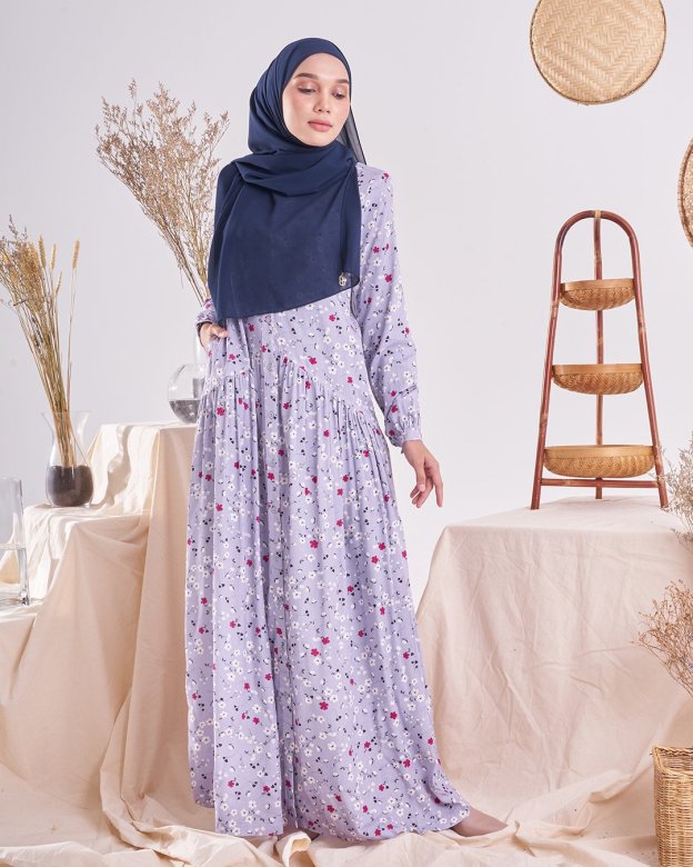 Dress Homey Harita - Light Indigo