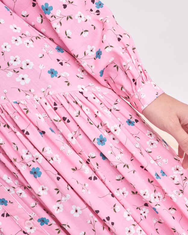 Dress Homey Harita - Cool Pink