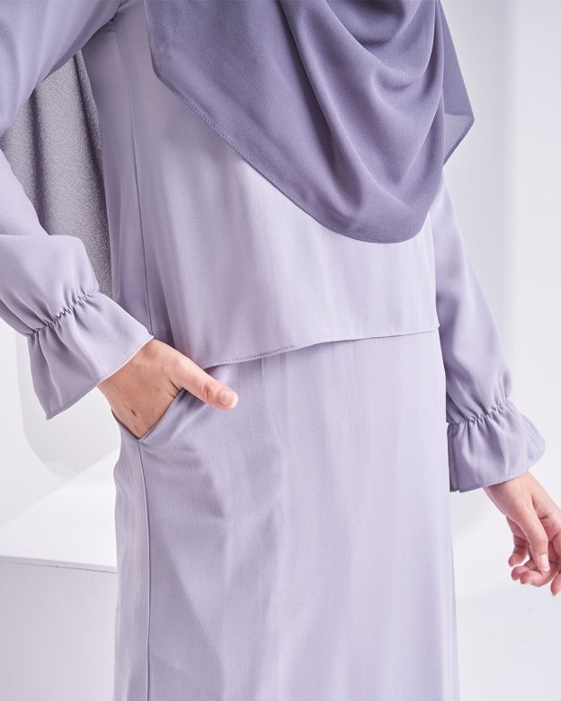 Dress Homey Hora - Light Grey