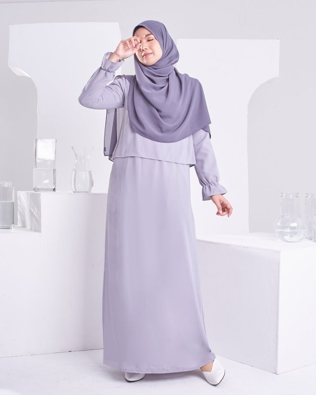 Dress Homey Hora - Light Grey