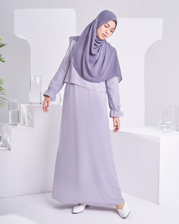 Dress Homey Hora - Light Grey