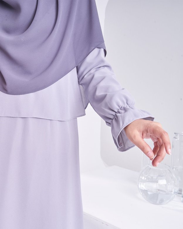 Dress Homey Hora - Light Grey