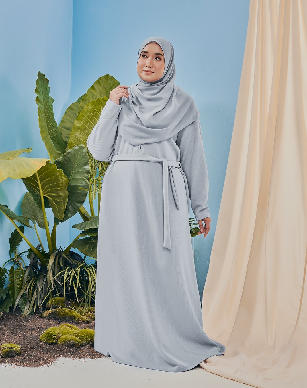 Dress Kozi Kimora - Cyan